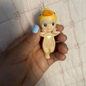 Cute Duck Costume Figurine